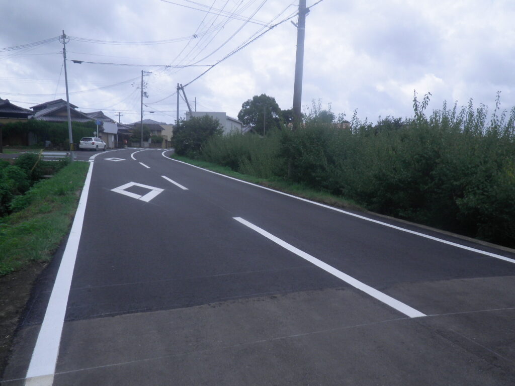 熊岡東本庄線舗装